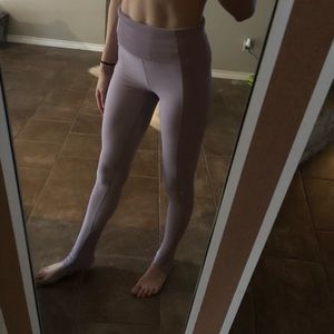 Athleta Dusty Rose Barre Leggings